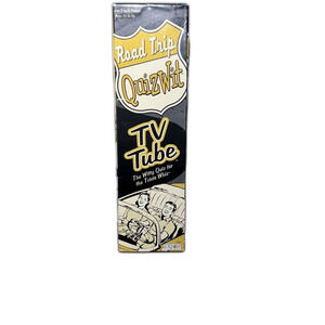 TV Tube Car Road Trip QuizWit Witty Trivia~Cards, Magnetic Game Board